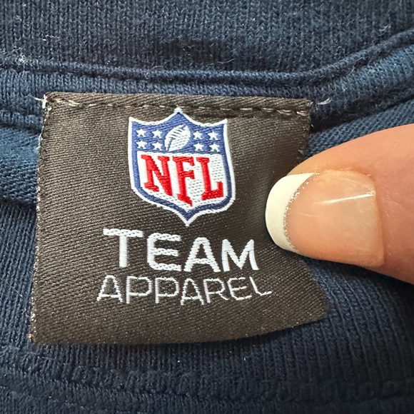 Adult Unisex Size Large Vintage Chicago Bears Tie-Dye T-Shirt - Navy and Orange - Picture 2 of 3